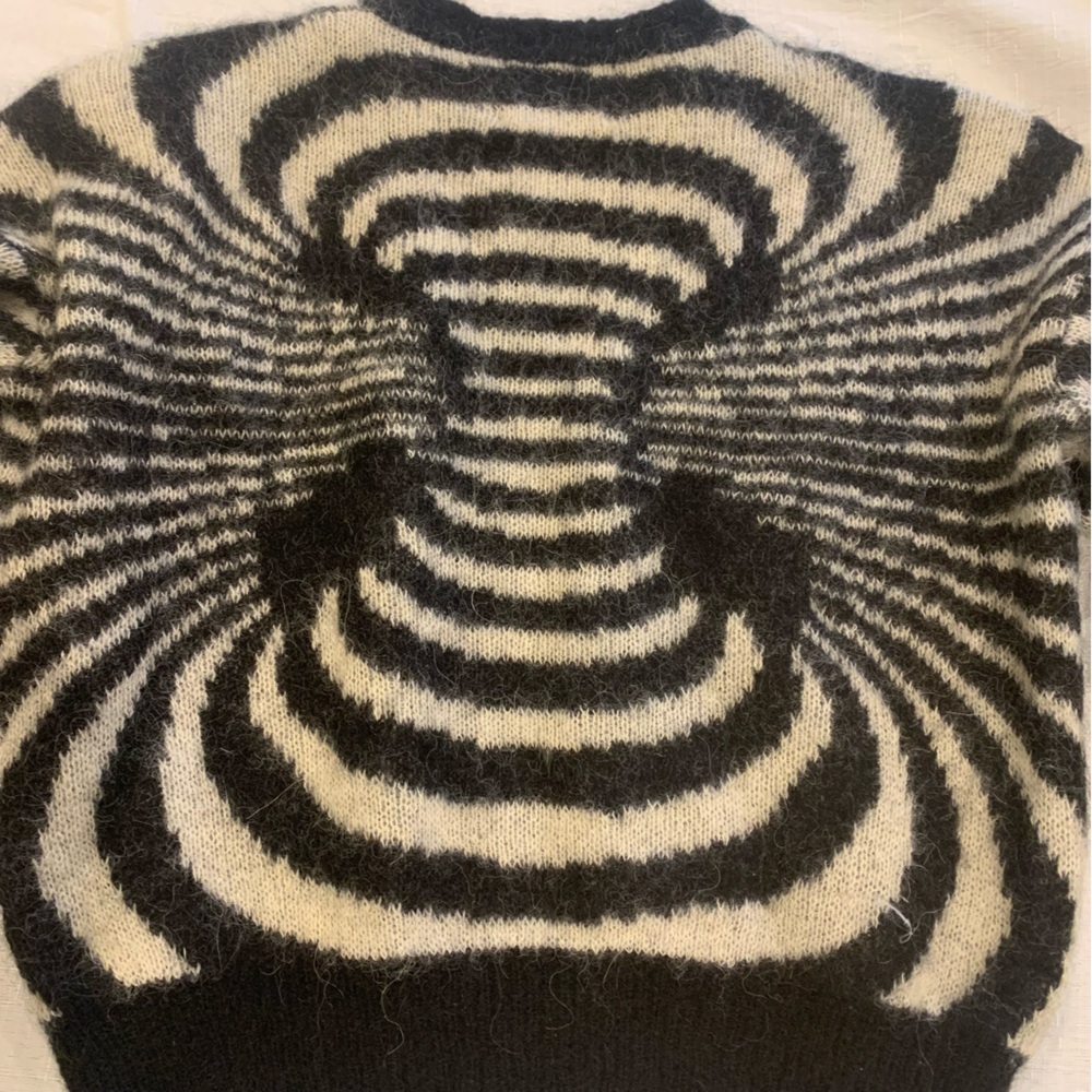 Paloma Wool Black White Matrix Sweater Size Medium - Picture 8 of 8